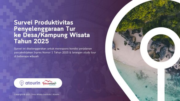 Cover Hasil Survei Atourin & Desa Wisata Institute